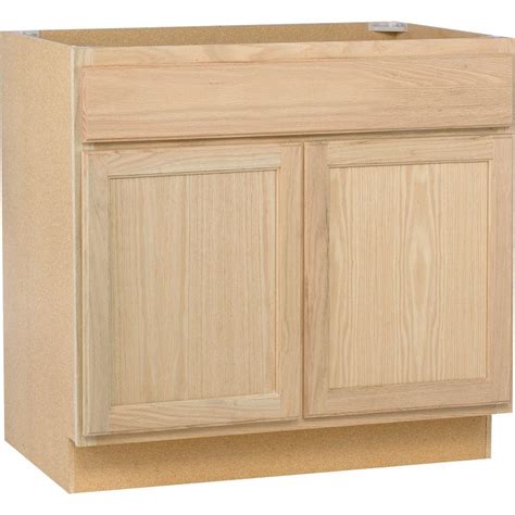 home depot stock cabinets unfinished|base cabinet with unfinished stock.